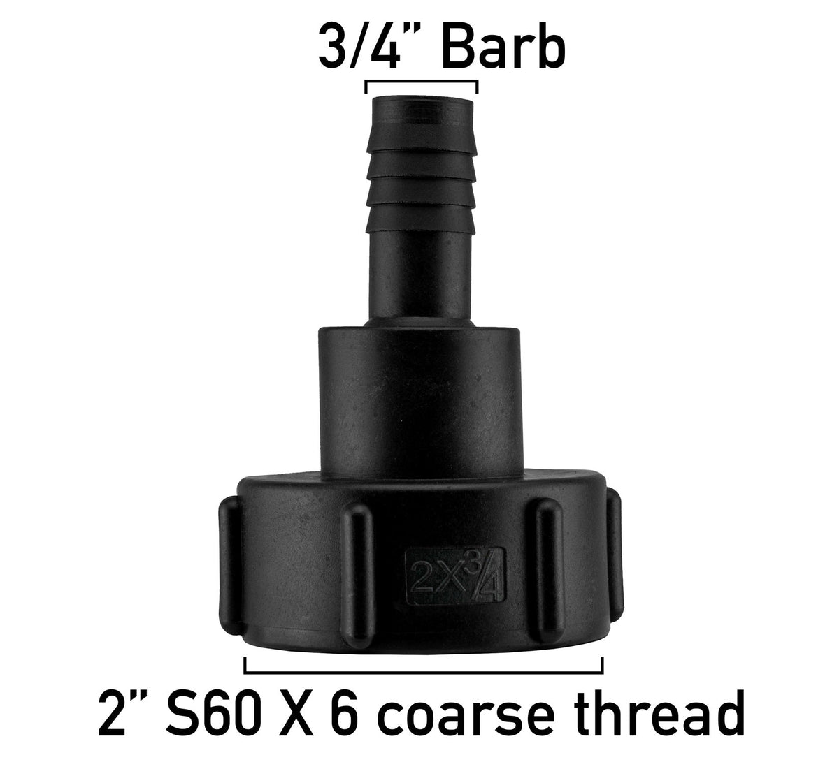 Fuel Gun with 3/4" Rubber Hose & Tank Adaptor Set