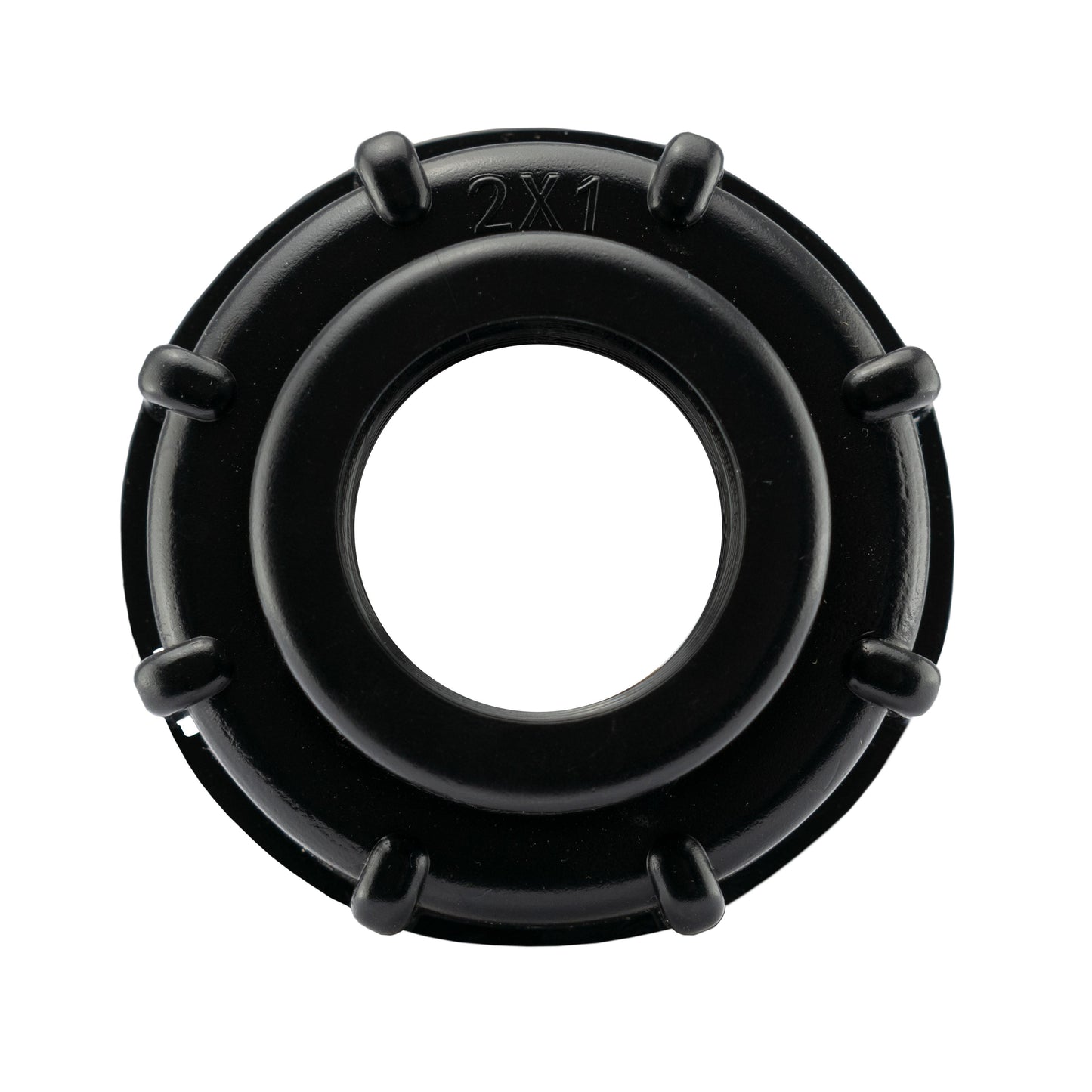 IBC 2” S60X6 Cap with Pond Connector 20/25/32mm Barb