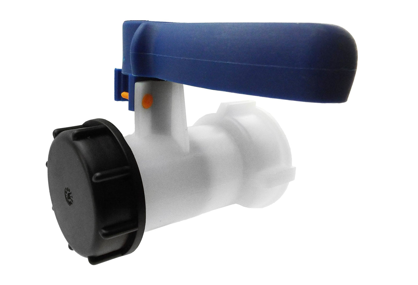 IBC 2” S60X6 Valve with IBC S60X6 – 1.5” Camlock Fitting and 1.5” Type D Camlock