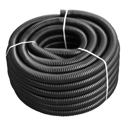 Corrugated Pipe 1" (25mm) with 2 x Double Wire Clips Set