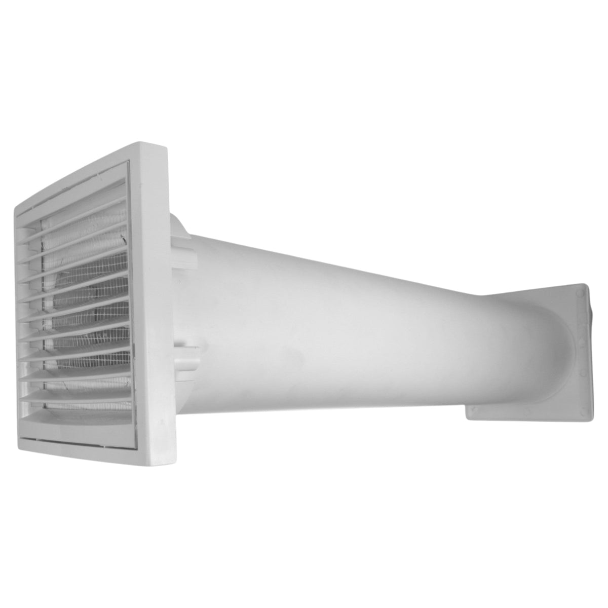Through Wall Ventilation Kit Louvre Vent VC-KR0153 with Brown External Vent