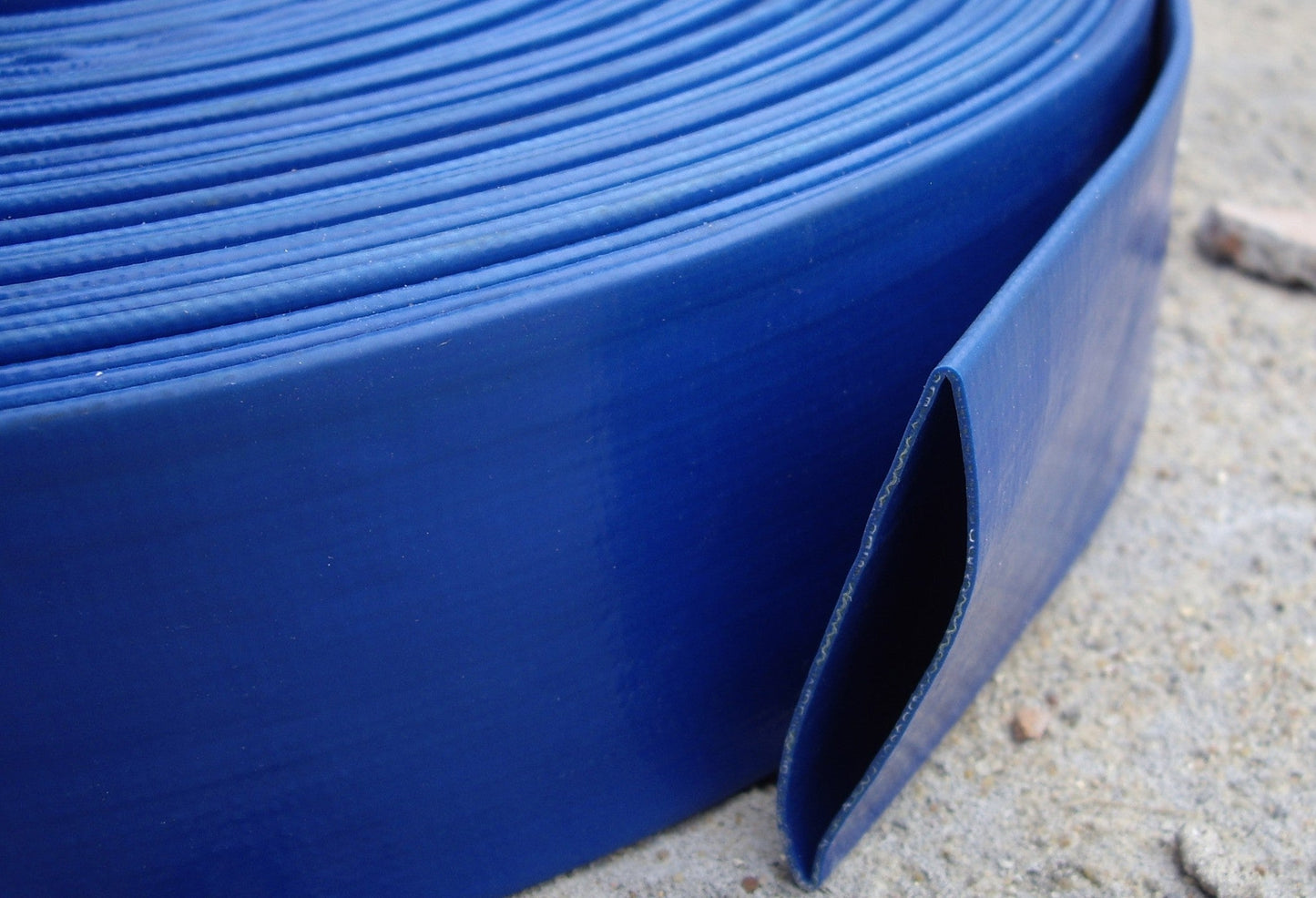 Lay Flat 3" / 76mm Water Discharge Aqua Hose Pipe Pump Irrigation PVC 2-6 BAR