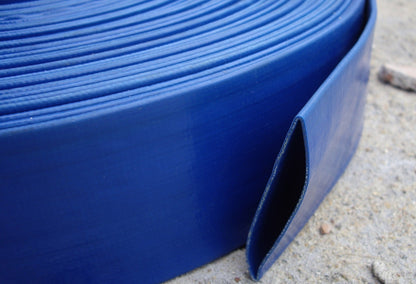 Lay Flat 1.25" / 32mm Water Discharge Aqua Hose Pipe Pump Irrigation PVC 2-6 BAR