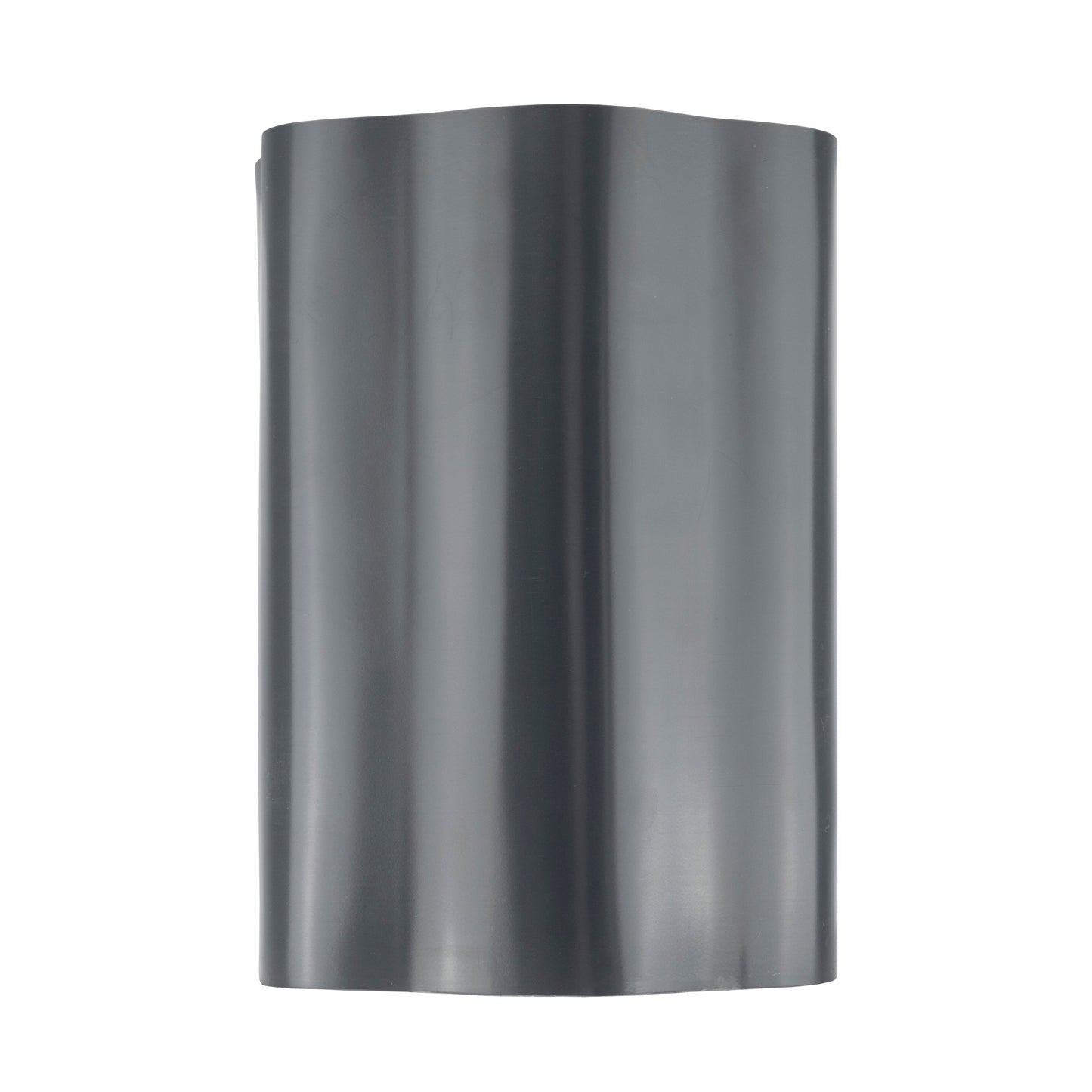 Wavy Plastic Garden Lawn Edging, H=20CM, L=9M, Gray