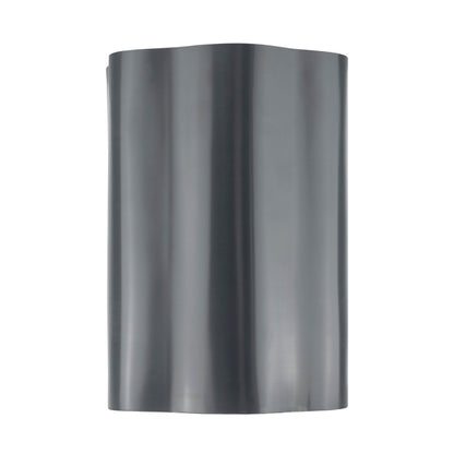 Wavy Plastic Garden Lawn Edging, H=20CM, L=9M, Gray