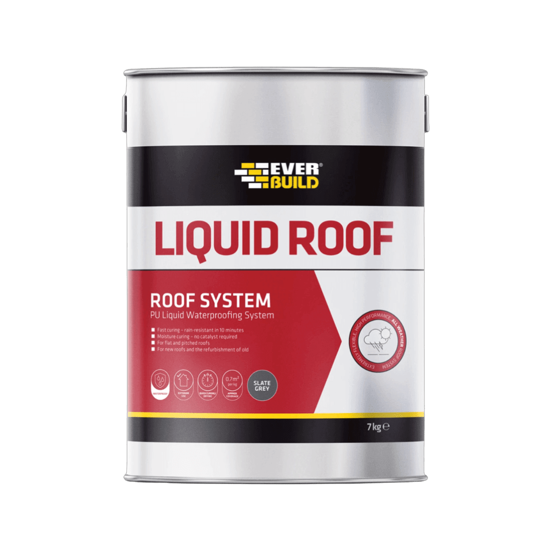 Sika Everbuild Aquaseal Liquid Roof - 7/21kg - Two-Coat Polyurethane-Based Waterproofing