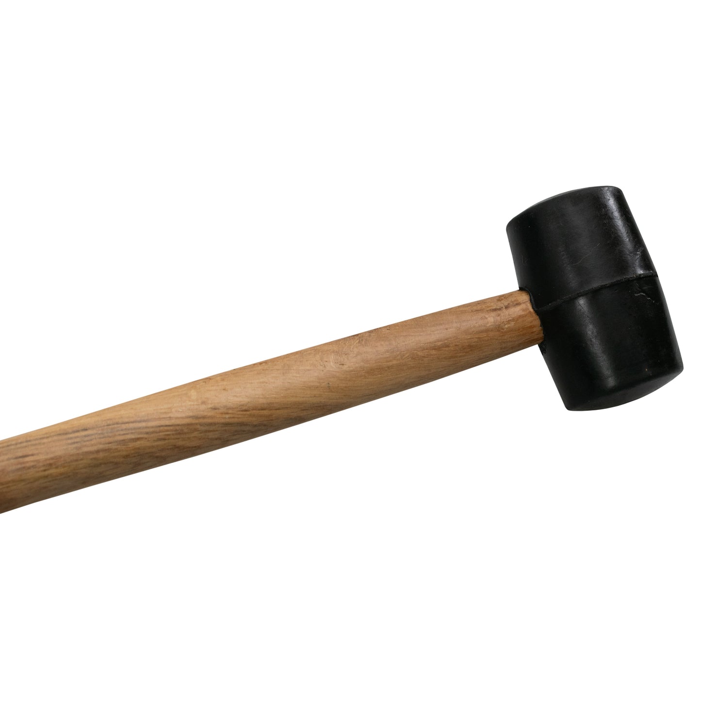 Rubber Mallet with Wooden Handle - Home Nail Framing Roofing Straight Handle DIY Hand Tool