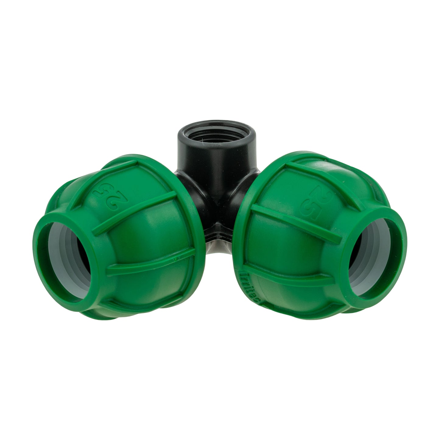 MDPE Elbow-Tee 25mm - 1/2" BSPM