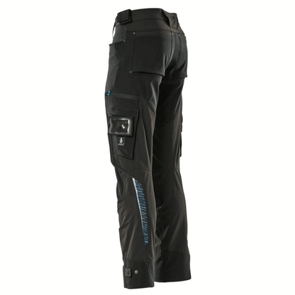 Mascot Adanced 17079 Water-Repellent Stretch Kneepad Work Trouser Black
