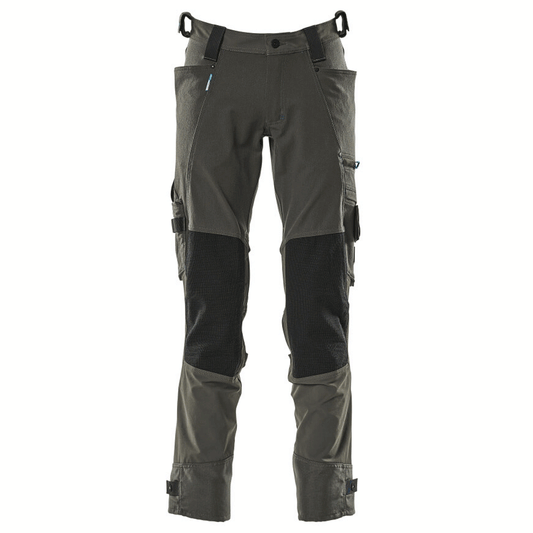 Mascot Adanced 17079 Water-Repellent Stretch Kneepad Work Trouser Grey