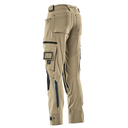 Mascot Adanced 17079 Water-Repellent Stretch Kneepad Work Trouser Khaki