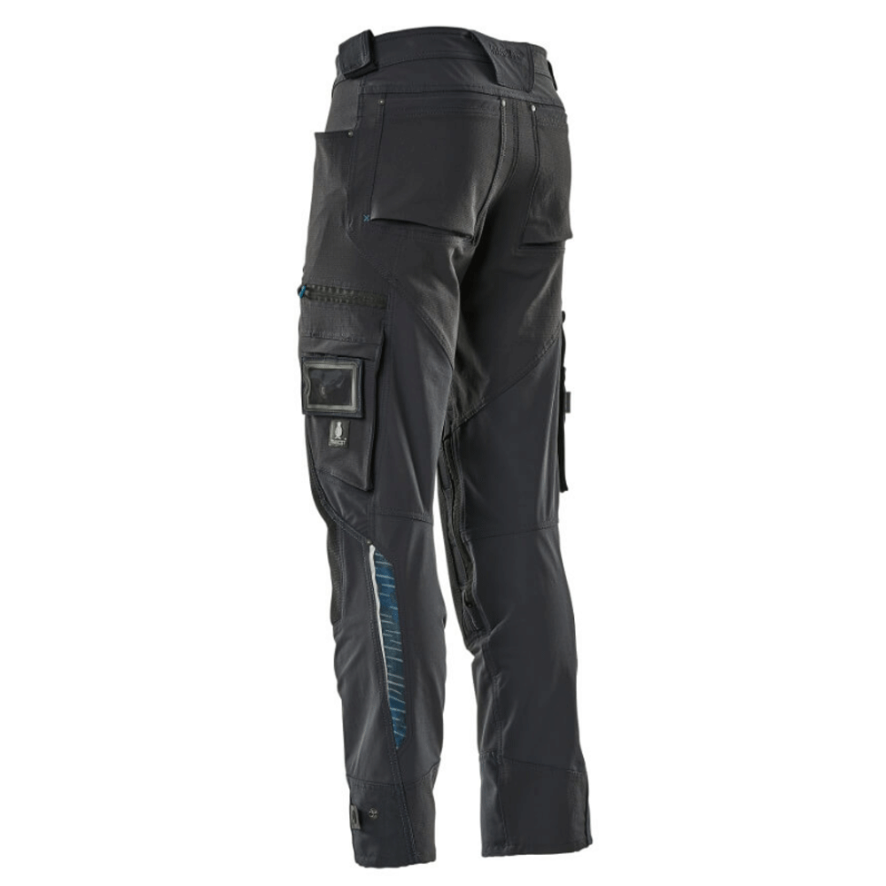 Mascot Adanced 17079 Water-Repellent Stretch Kneepad Work Trouser Navy Blue