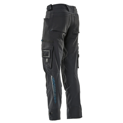 Mascot Adanced 17079 Water-Repellent Stretch Kneepad Work Trouser Navy Blue