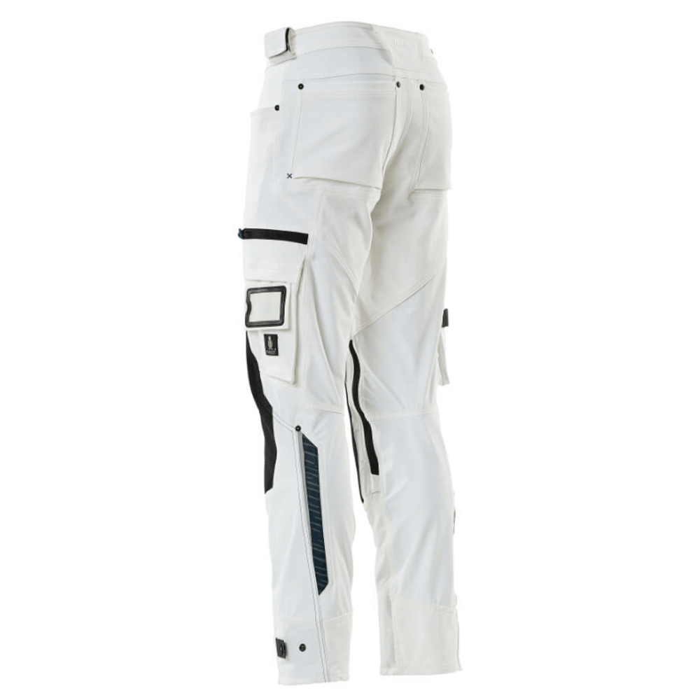Mascot Adanced 17079 Water-Repellent Stretch Kneepad Work Trouser White