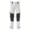 Mascot Adanced 17079 Water-Repellent Stretch Kneepad Work Trouser White