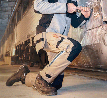 Mascot Advanced 17031 Water-Repellent Stretch Holster Pocket Work Trouser Dark Anthracite