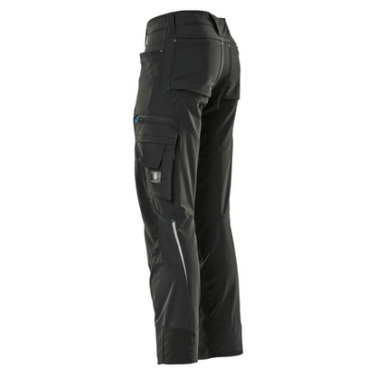 Mascot Advanced 17179 Ultimate Stretch Kneepad Work Trousers Black