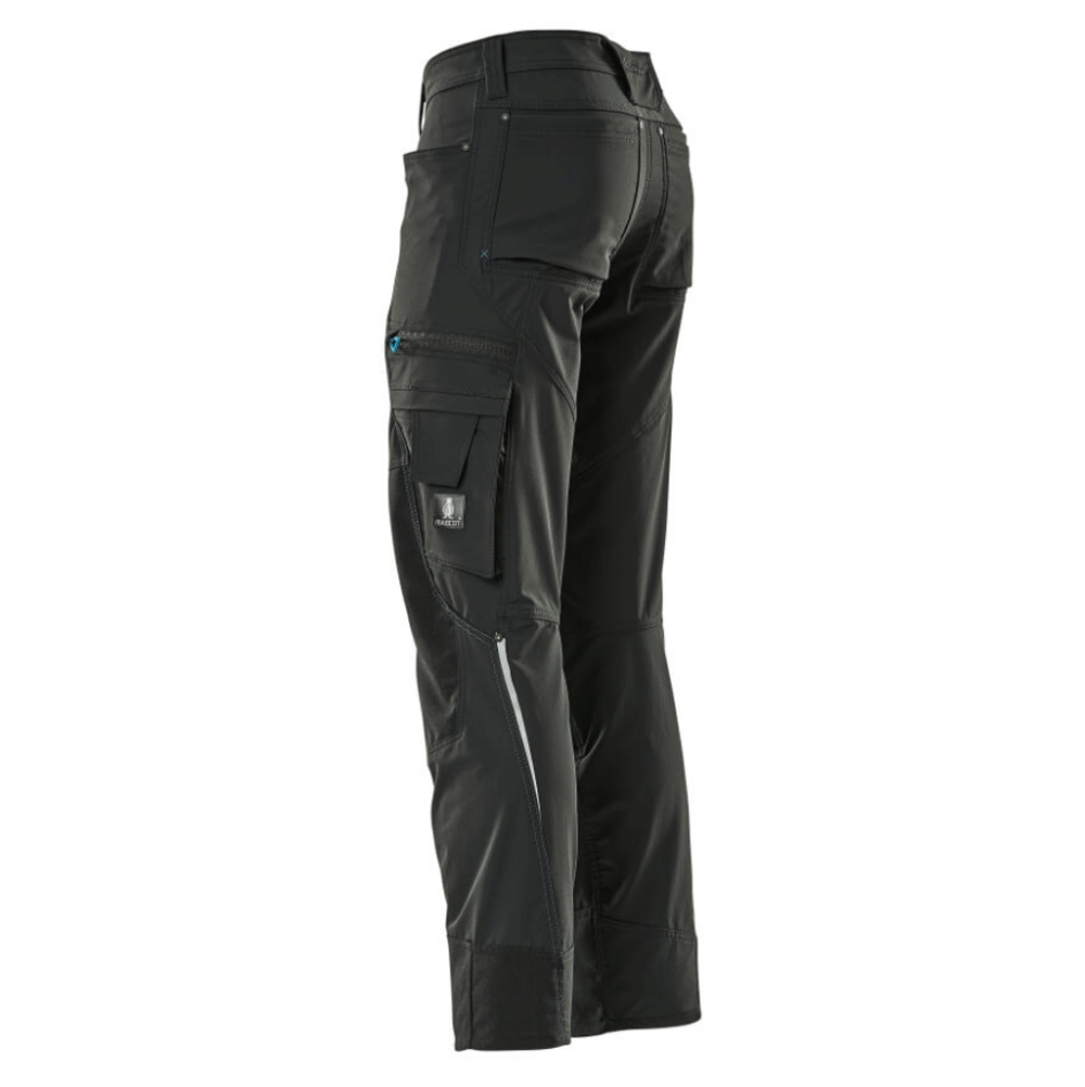 Mascot Advanced 17179 Ultimate Stretch Kneepad Work Trousers Black