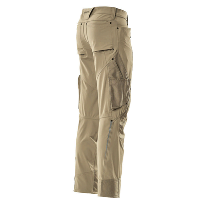 Mascot Advanced 17179 Ultimate Stretch Kneepad Work Trousers Khaki