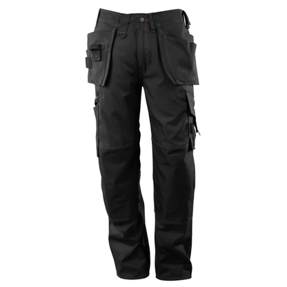 Mascot Lindos 07379 Kneepad Holster Pocket Work Trousers Black
