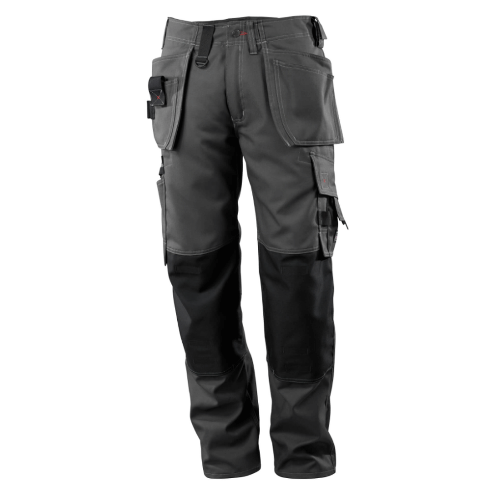 Mascot Lindos 07379 Kneepad Holster Pocket Work Trousers Grey