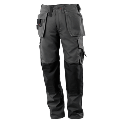 Mascot Lindos 07379 Kneepad Holster Pocket Work Trousers Grey