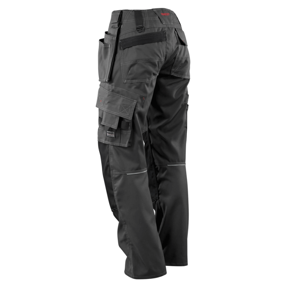Mascot Lindos 07379 Kneepad Holster Pocket Work Trousers Grey