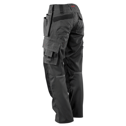 Mascot Lindos 07379 Kneepad Holster Pocket Work Trousers Grey