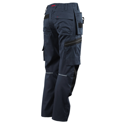Mascot Lindos 07379 Kneepad Holster Pocket Work Trousers Navy Blue