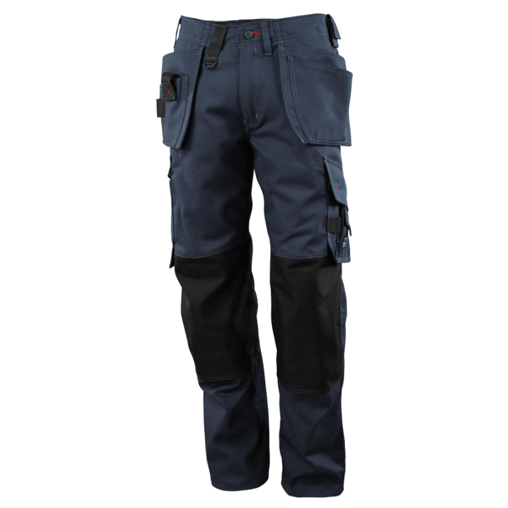 Mascot Lindos 07379 Kneepad Holster Pocket Work Trousers Navy Blue