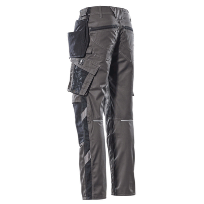 Mascot Unique 17631 Kassel Kneepad Holster Pocket Trousers Grey