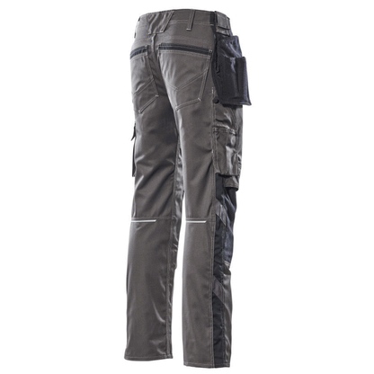 Mascot Unique 17631 Kassel Kneepad Holster Pocket Trousers Grey