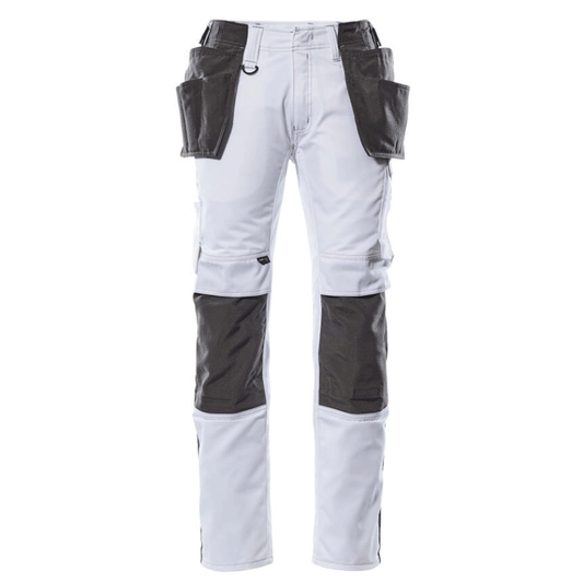 Mascot Unique 17631 Kassel Kneepad Holster Pocket Trousers White
