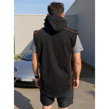 McLaren Water Repellent Stretch Softshell Jacket / Gilet - Official Workwear RRP £109.95