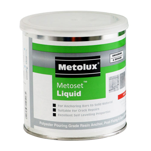 Metolux 2 Part Metoset Liquid Mortar – Grey 5kg