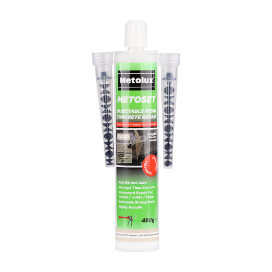 Metolux Metoset Concrete Repair Resin – Sand 480g