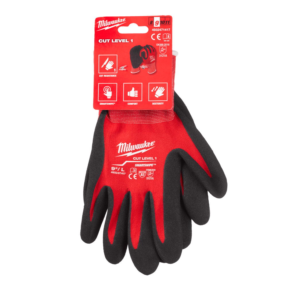 Milwaukee Cut Level 1 / A Smart Swipe Gloves