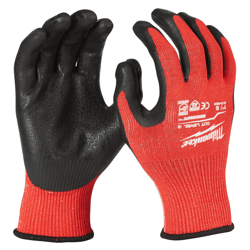 Milwaukee Cut Level 3/C Gloves Smart Phone Touch