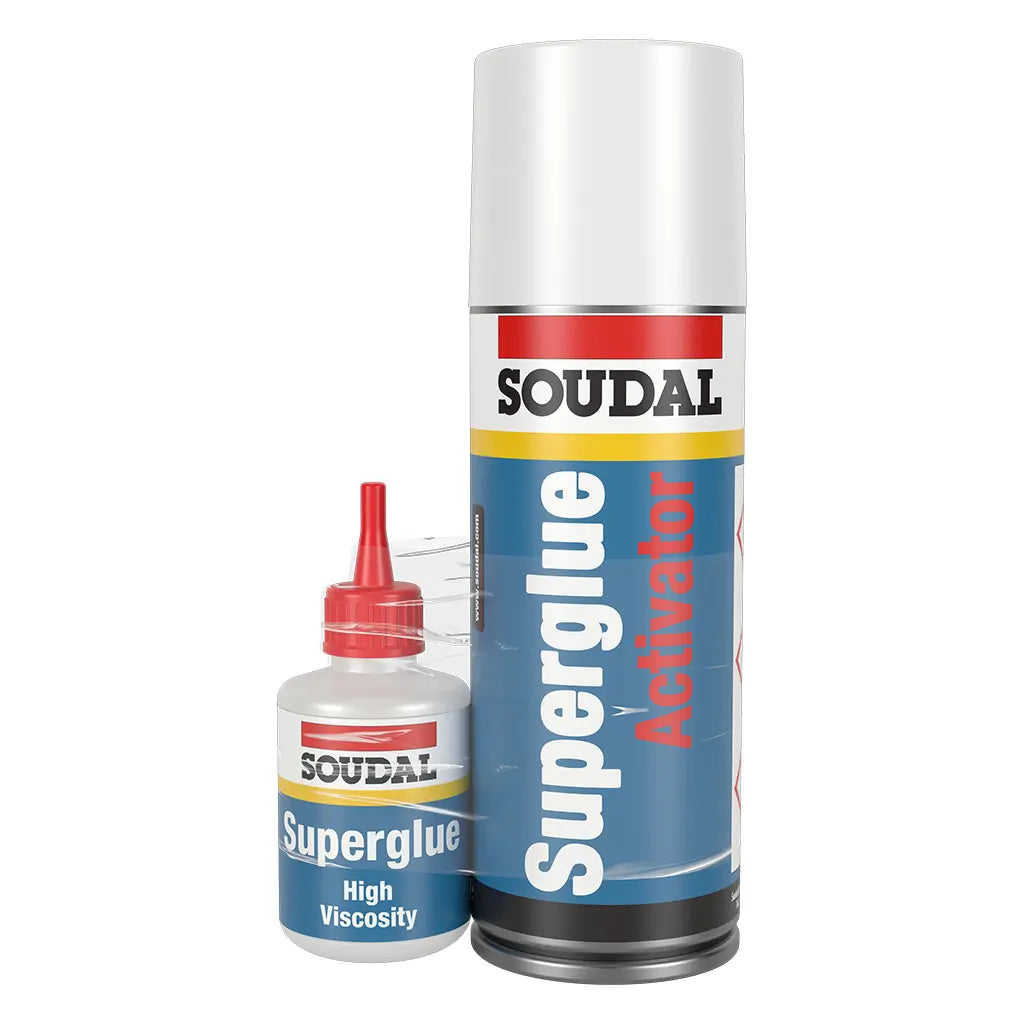 Soudal Mitre Kit - Two-Part Instant Bonding Adhesive System
