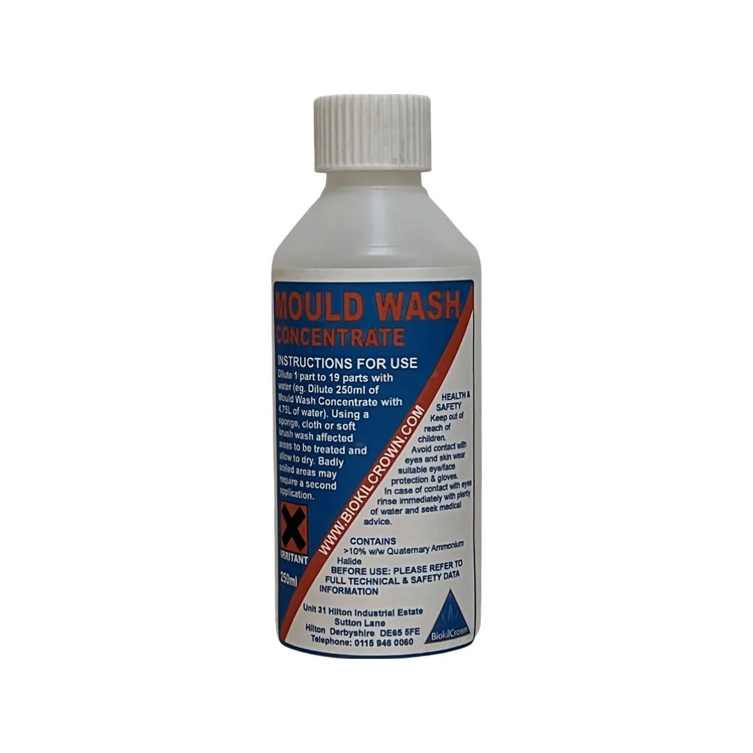 Mould Wash Concentrate - 250ml (Makes 5L) - Biokil Crown