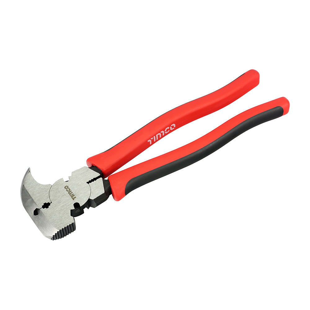 Multi-Functional Fencing Pliers 13½" – 5-in-1 Crimp/Cut/Grip