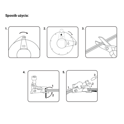 A2 Hose Clip Tape PVC Box + 50 Clips - Adjustable 304 Stainless Steel Duct Clamps Hose Pipe Clamps Air Ducting Clamp Worm Drive Hose Clamps