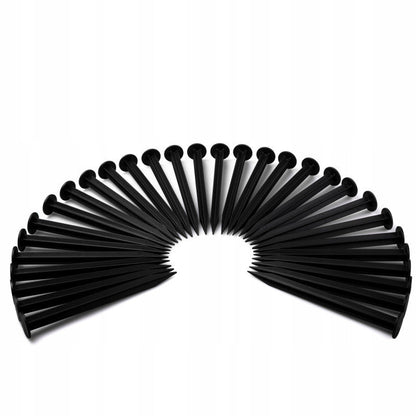 PEGS for Lawn Border Set Black