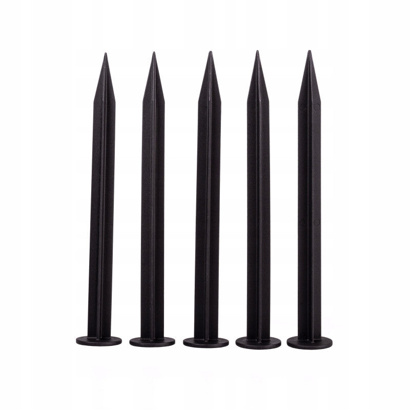 PEGS for Lawn Border Set Black