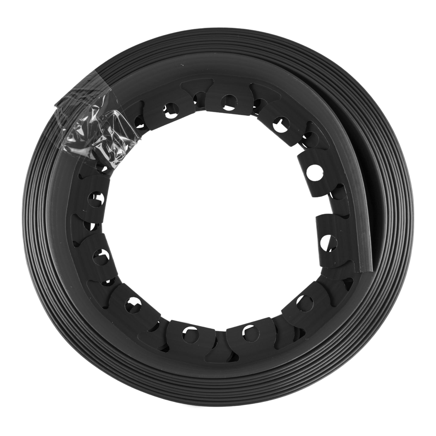 Lawn Border Set, Easy Border 60mm Black 10m With Pegs