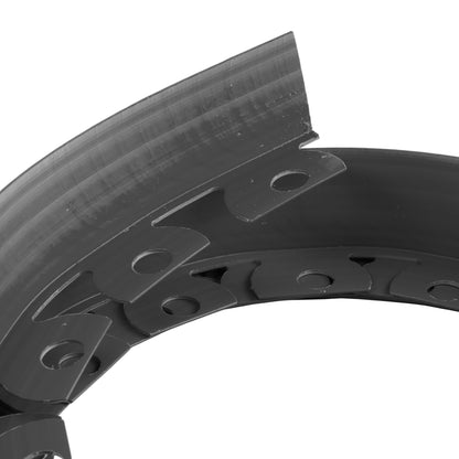 Lawn Border Set, Easy Border 60mm Black 10m With Pegs