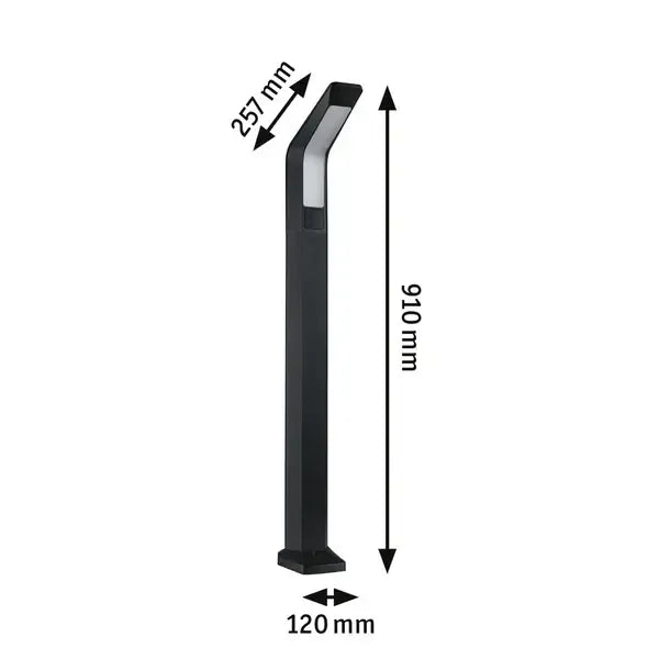Outdoor 230V Merano High Frequency Sensor LED Bollard Light