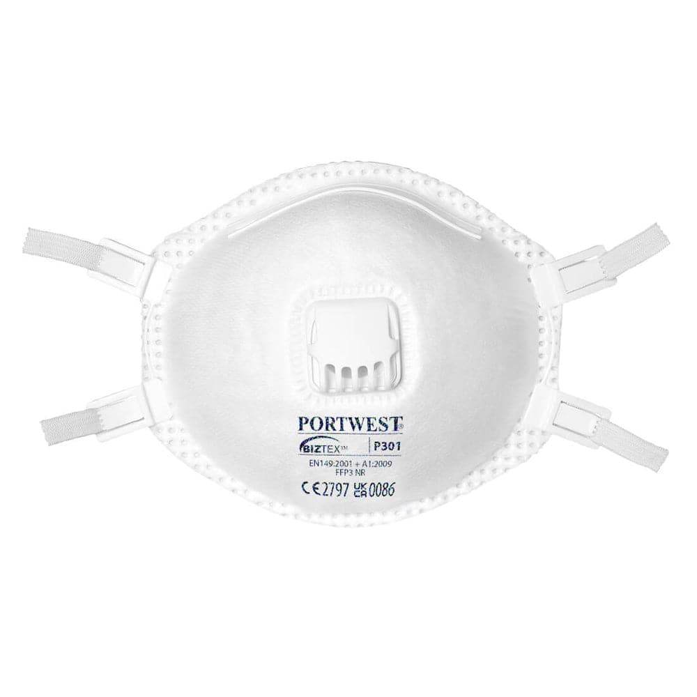 Portwest P301 FFP3 Valved Respirator (Pack of 10)
