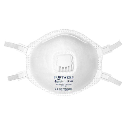 Portwest P301 FFP3 Valved Respirator (Pack of 10)