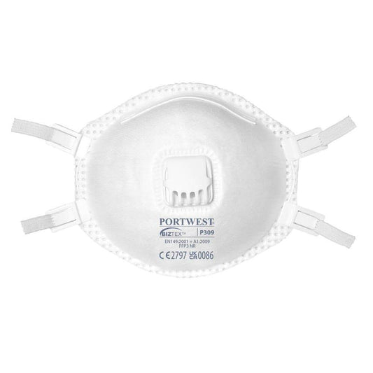 Portwest P309 FFP3 Valved Respirator - Blister Pack (Pack of 2)
